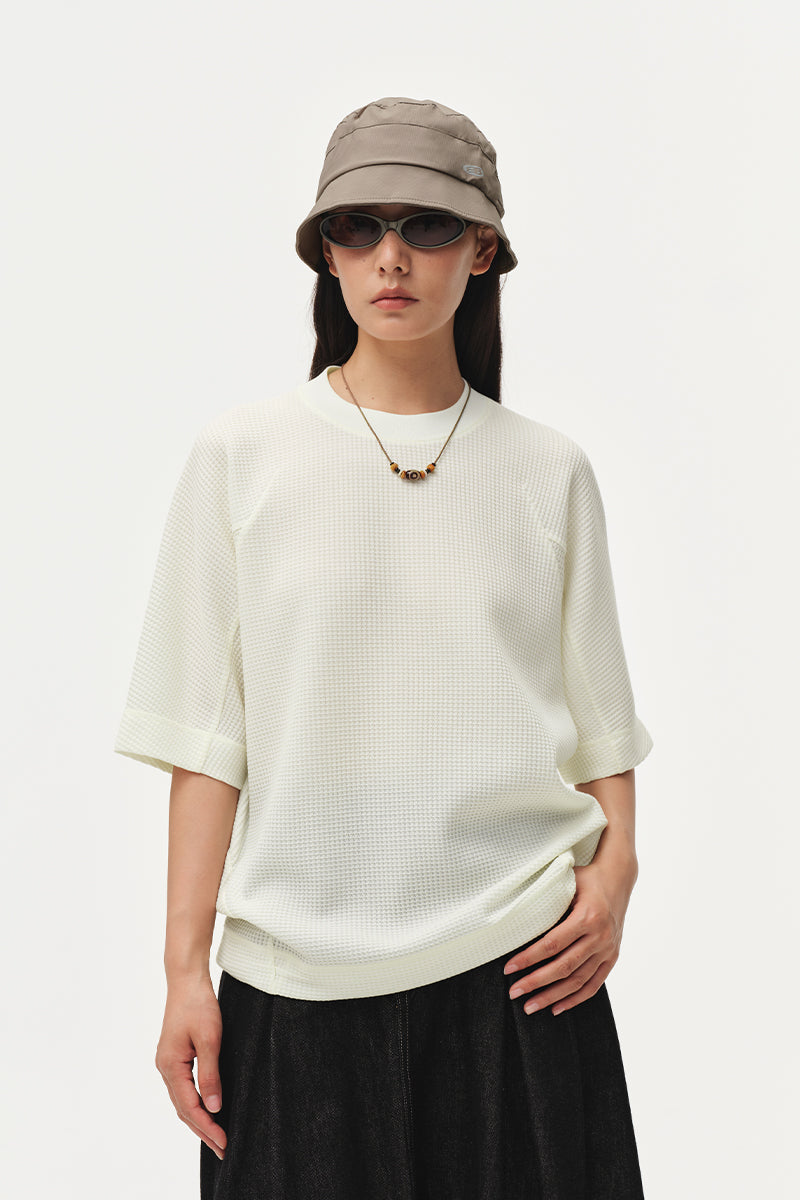 Merino Waffle T-Shirt NLBLDTX045