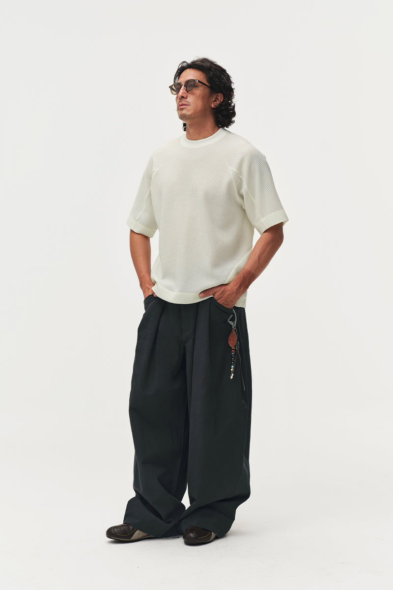 Merino Waffle T-Shirt NLBLDTX045