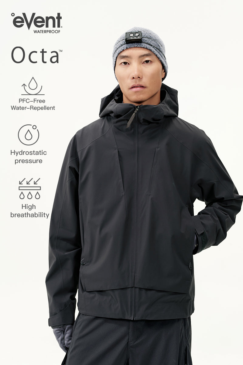 eVent Waterproof and Windproof Fleece Shell Jacket
