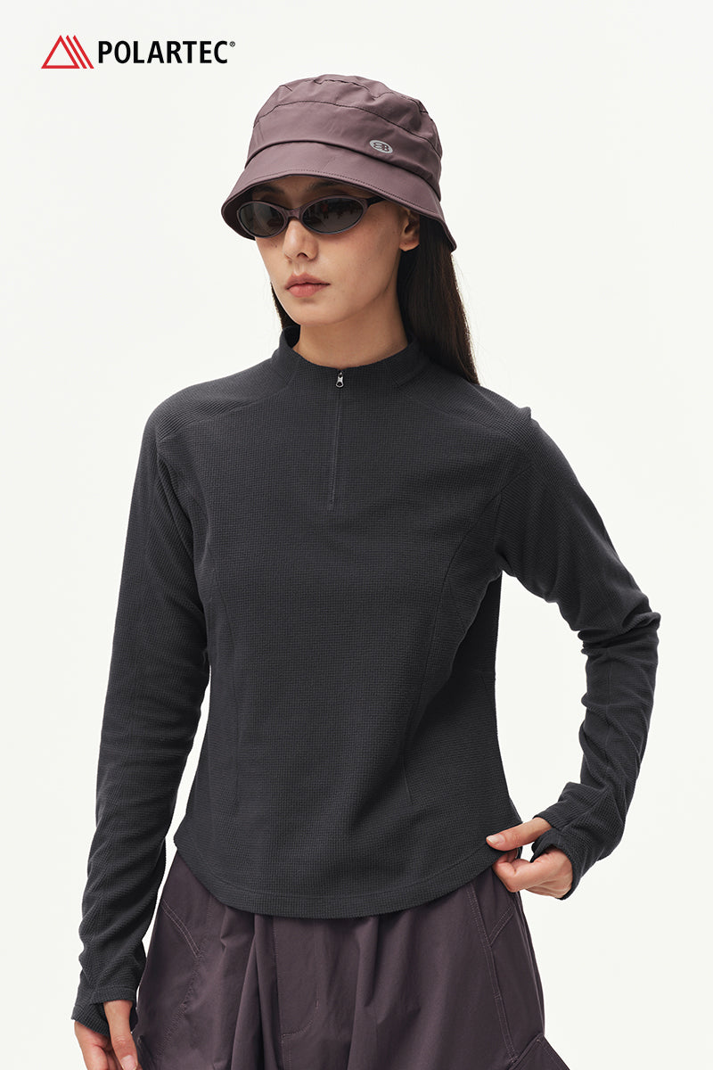 Women's POLARTEC Half-Zip Sweatshirt NLBLAWY011