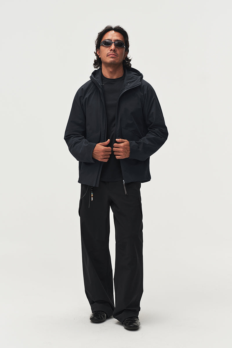 Water-Repellent Outdoor Hooded Jacket NLBLRKC002