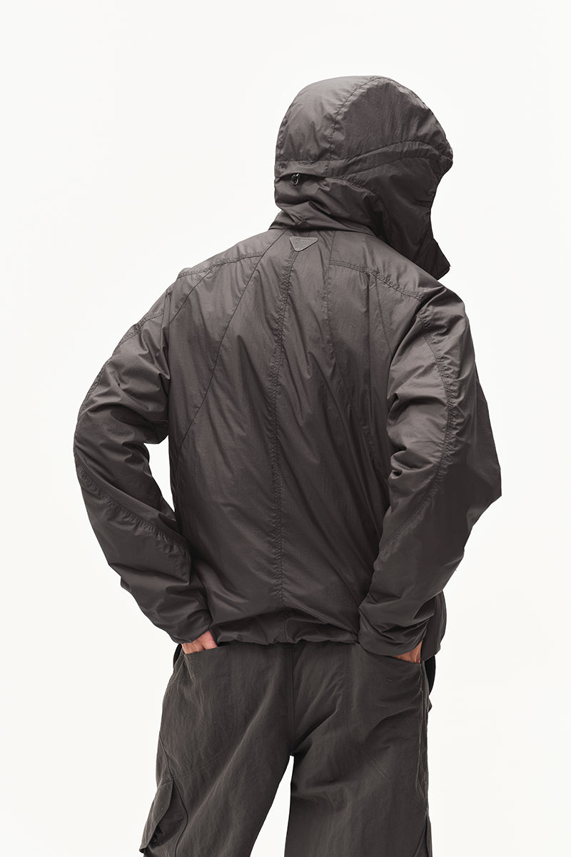 PrimaLoft® Water-Repellent Hooded Insulated Jacket NLBLAMF013