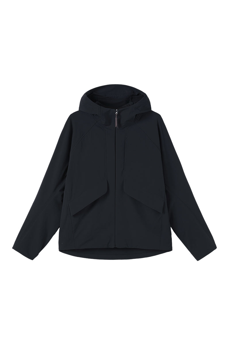 Water-Repellent Outdoor Hooded Jacket NLBLRKC002