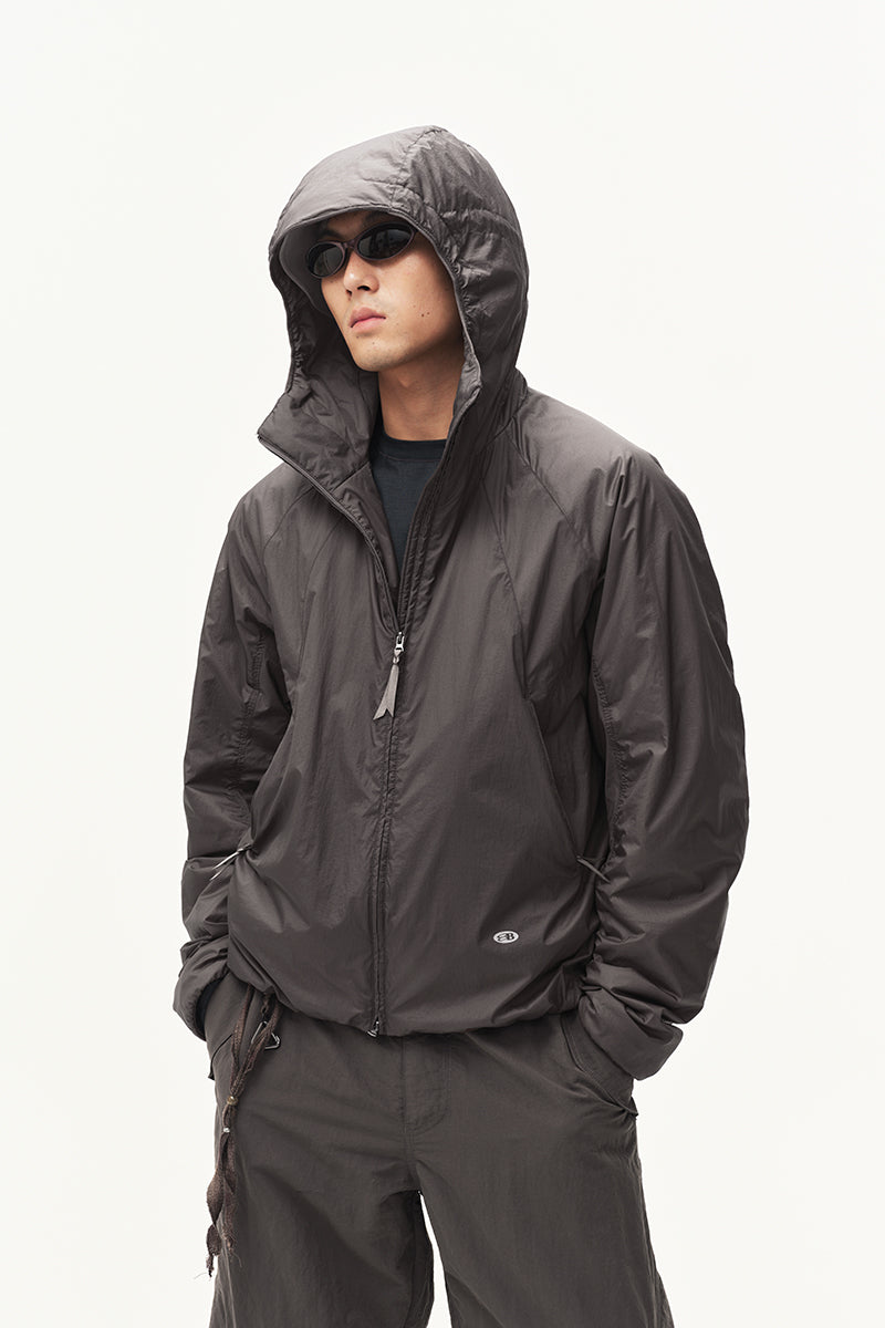 PrimaLoft® Water-Repellent Hooded Insulated Jacket NLBLAMF013