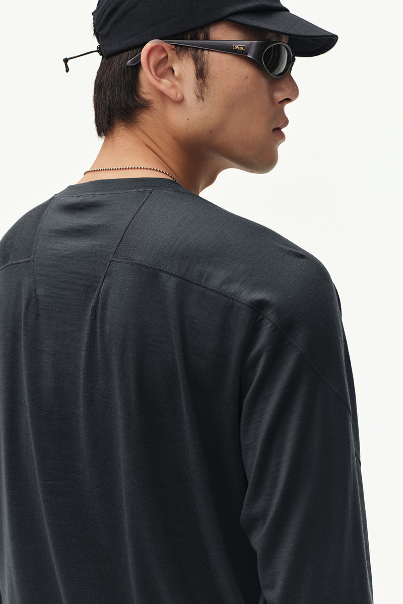 Wool Long Sleeve T-Shirt NLBLCTX019