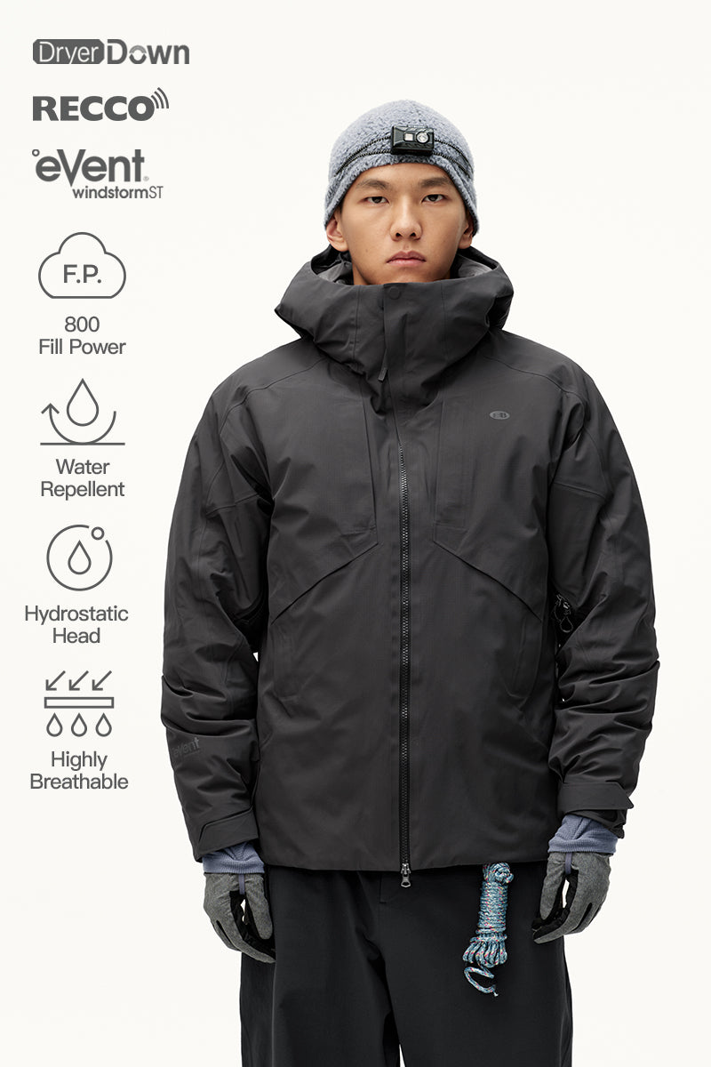 LoongScale 3.0 800FP Water-Repellent Goose Down Jacket