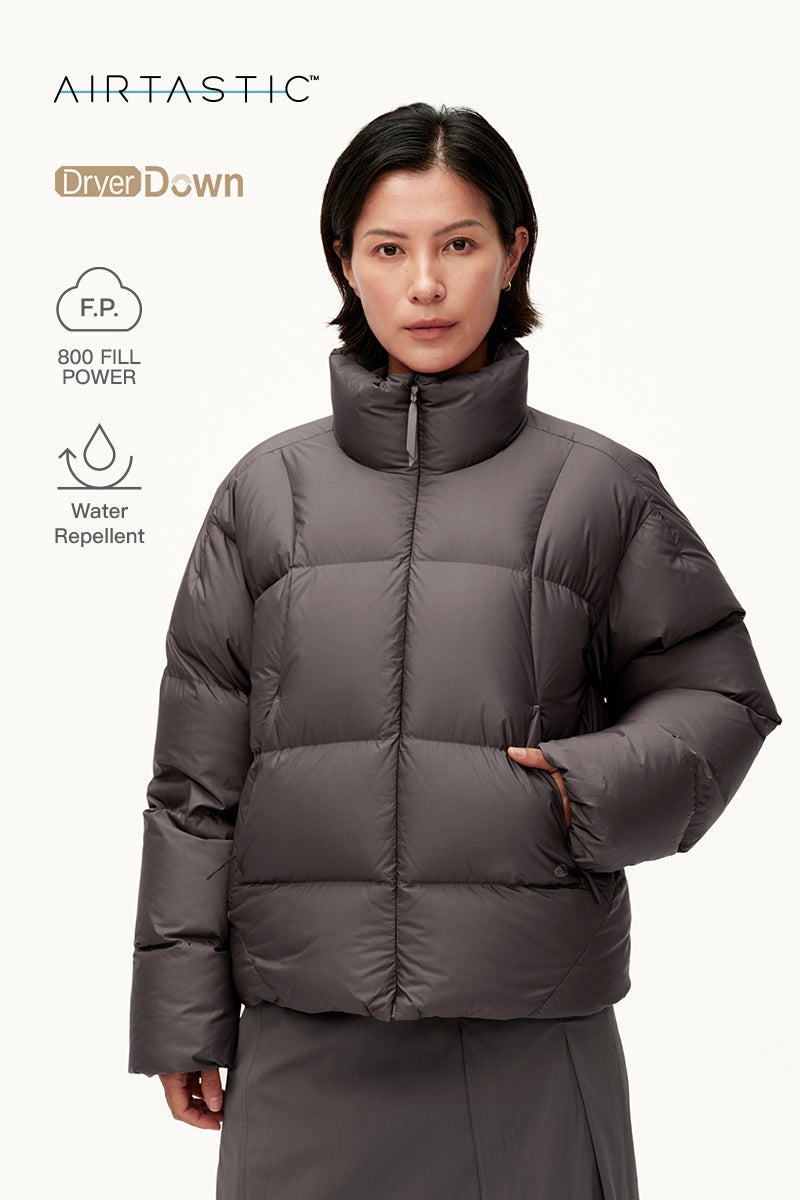 MICROFT Women's 800FP Water-Repellent Goose Down Jacket
