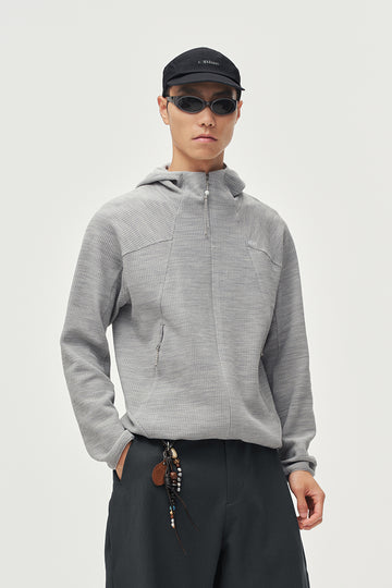 Wool Waffle Long Sleeve Sweatshirt NLBLAWY009