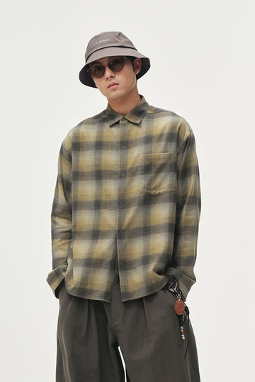 Casual Plaid Long Sleeve Shirt NLBLCCY007