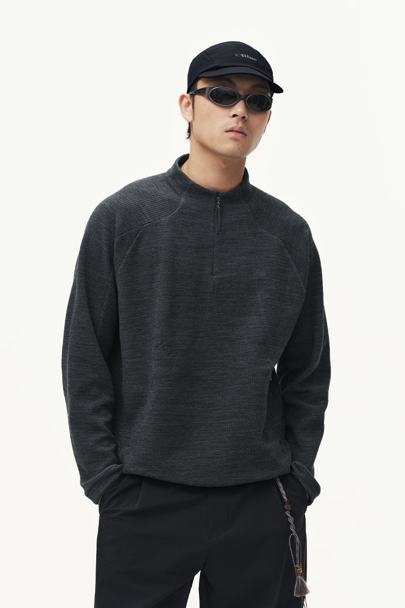 Mock Neck Long Sleeve Sweatshirt NLBLAWY008