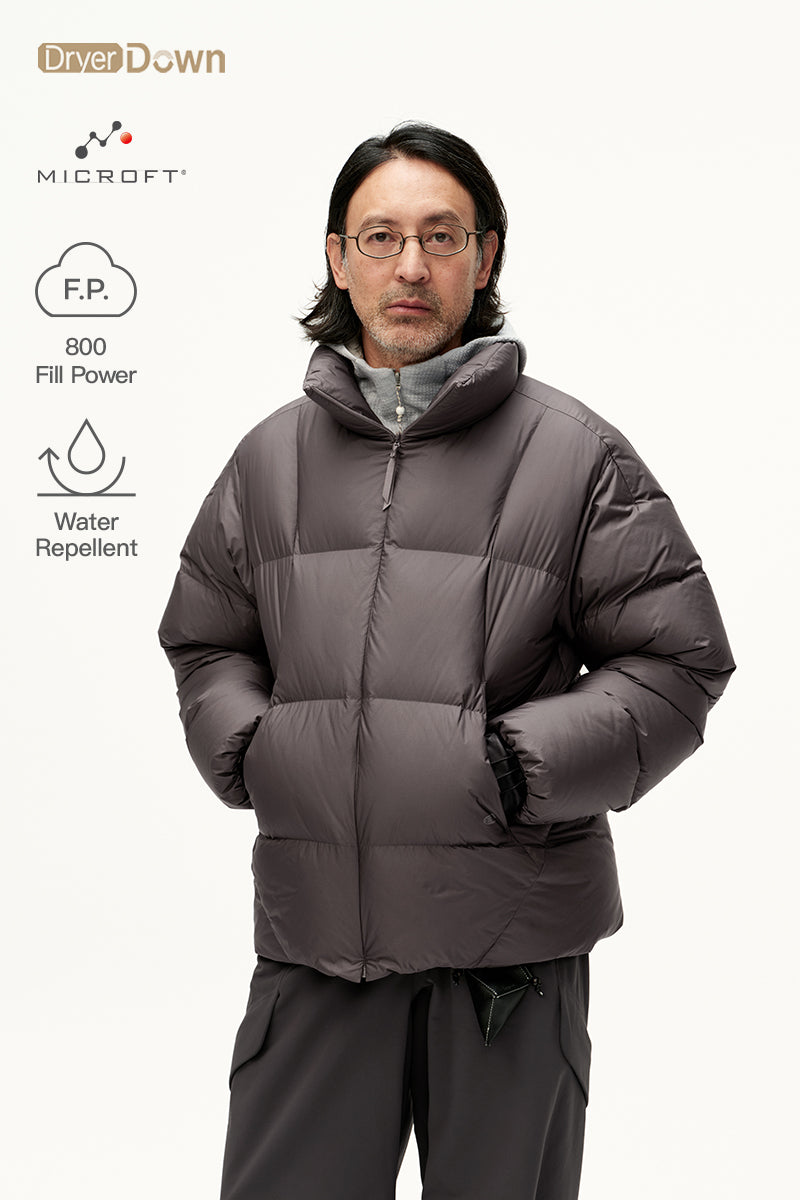 MICROFT 800FP Water-Repellent Goose Down Jacket