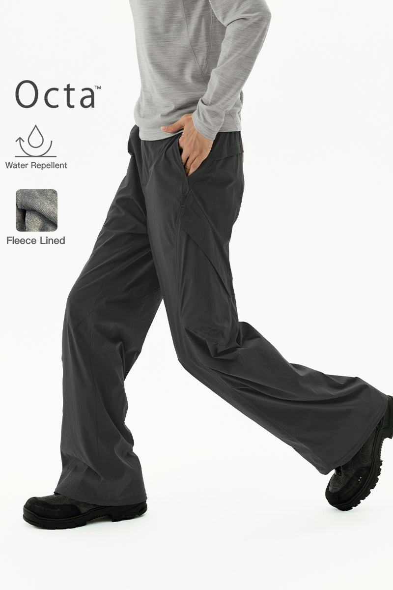 OCTA Women's Water-Repellent Fleece-Lined Pants NLBLACK023