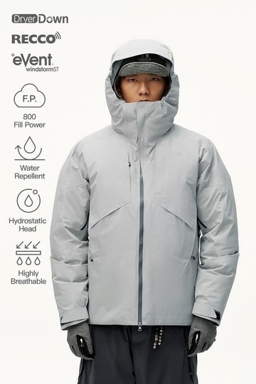 LoongScale 3.0 800FP Water-Repellent Goose Down Jacket
