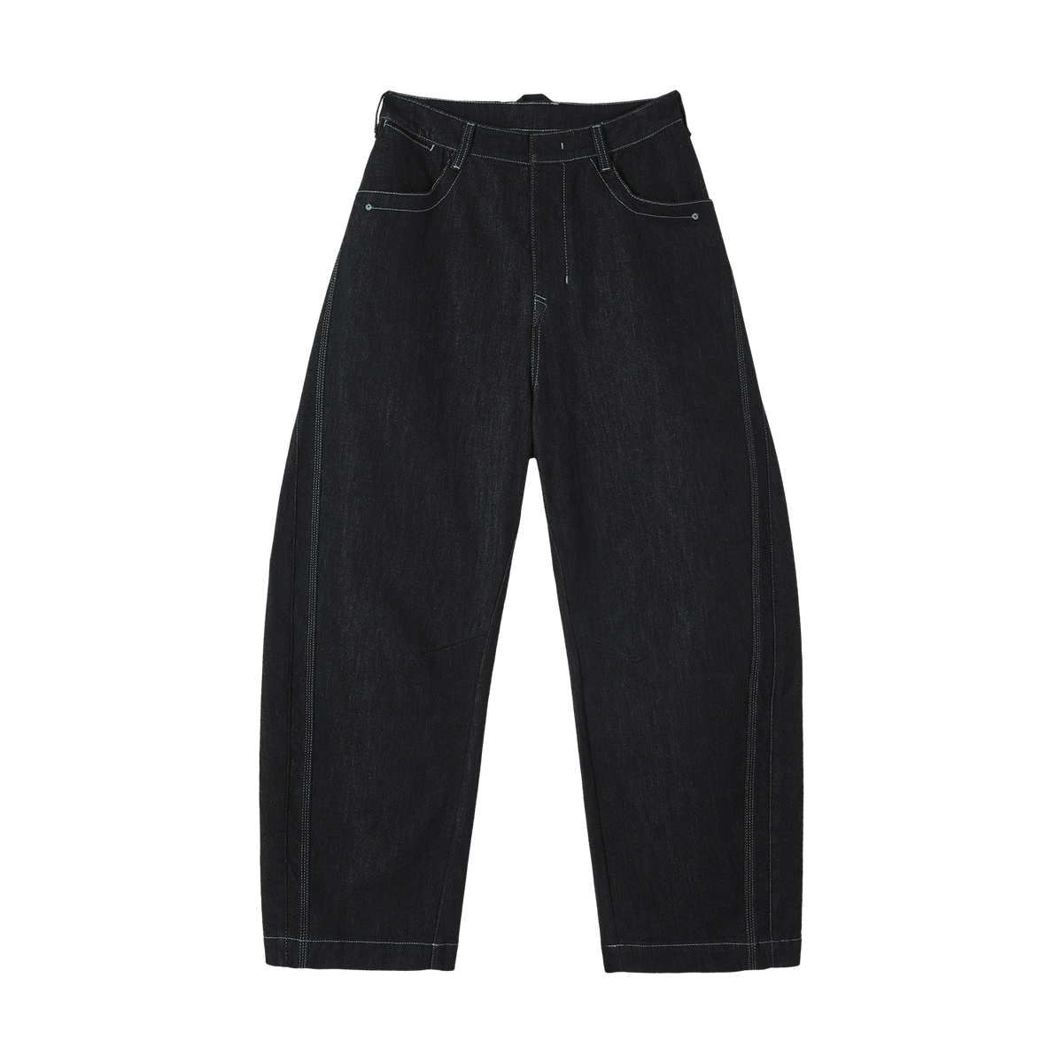 Rigid Denim Casual Pants NLBLACK020