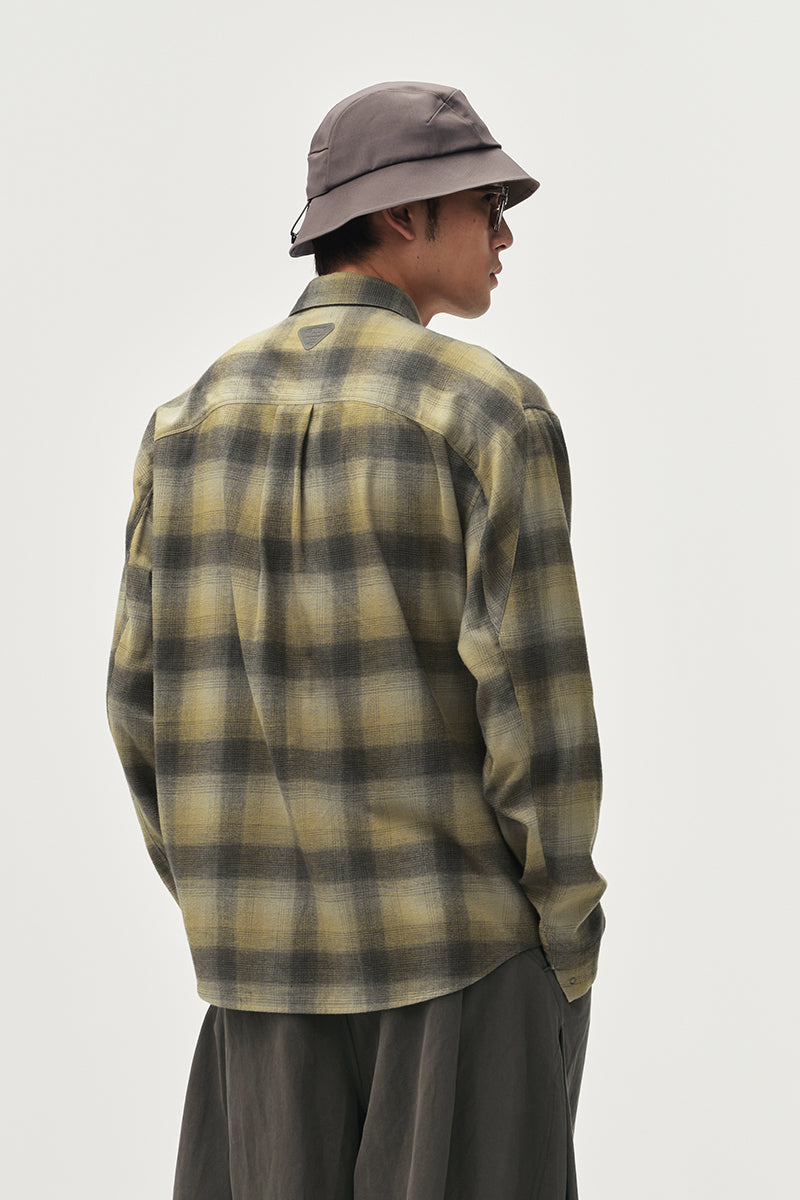 Casual Plaid Long Sleeve Shirt NLBLCCY007