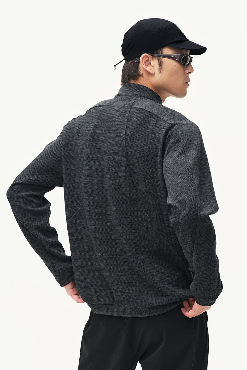 Mock Neck Long Sleeve Sweatshirt NLBLAWY008