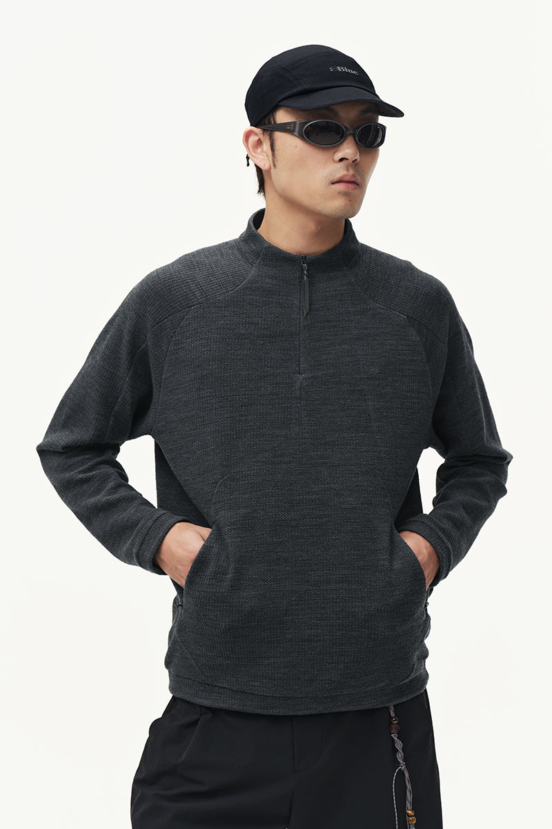 Mock Neck Long Sleeve Sweatshirt NLBLAWY008