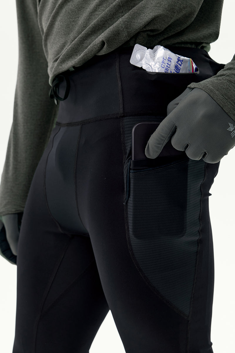 Frogaero Men's Compression Pants NLBLACK024