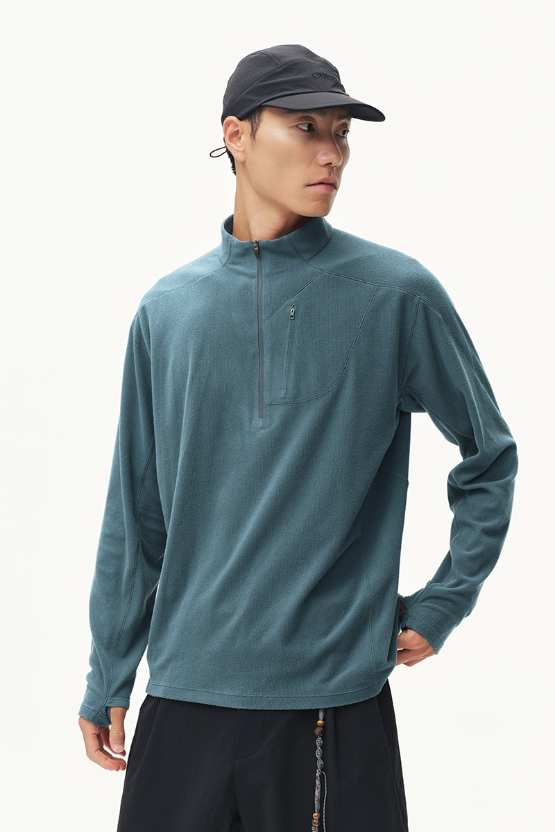 POLARTEC Half-Zip Sweatshirt NLBLAWY010