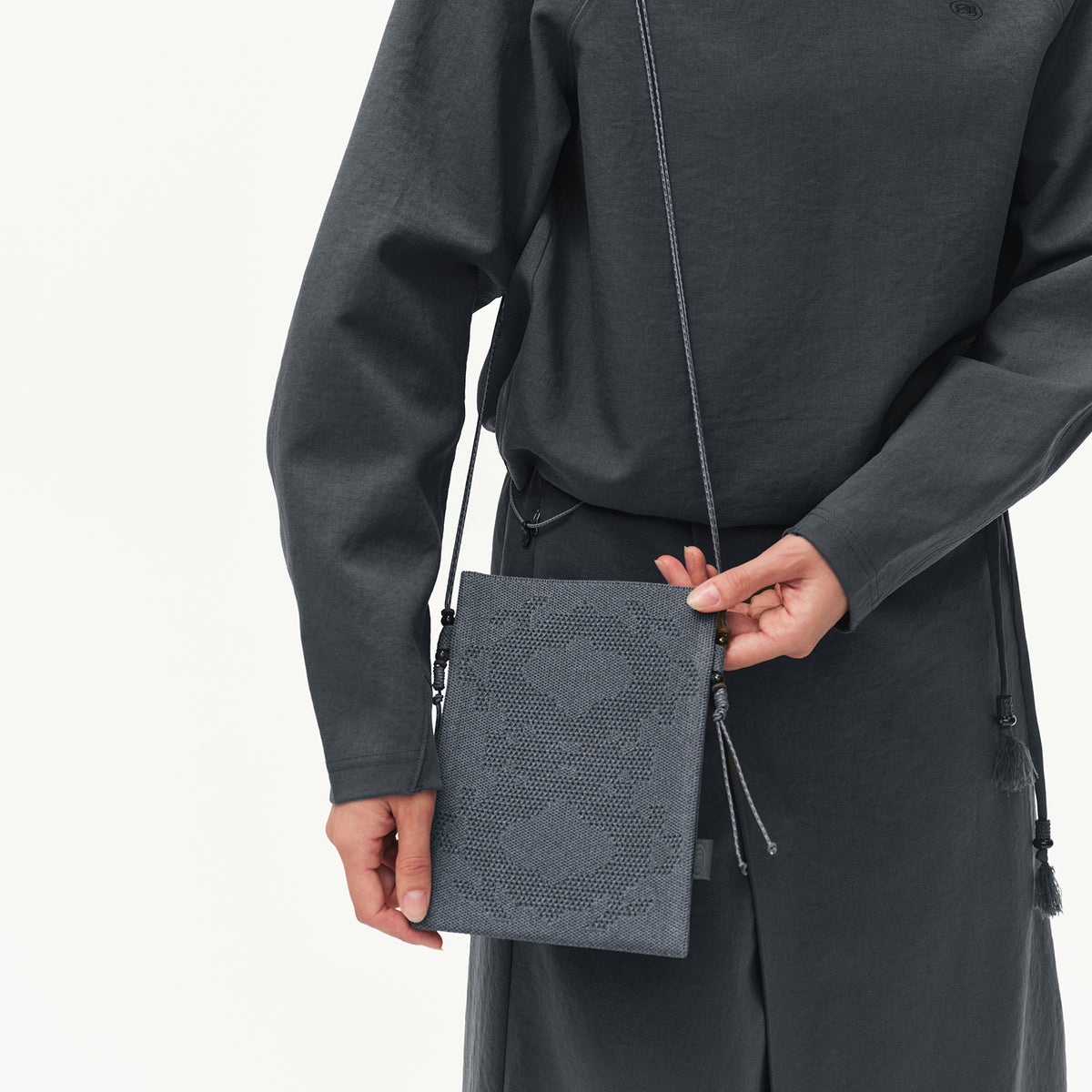 Seamless Jacquard Packable Bag NLBLDBB003