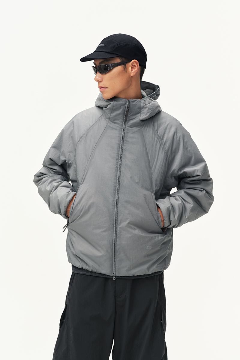 PrimaLoft® Water-Repellent Hooded Insulated Jacket NLBLAMF013