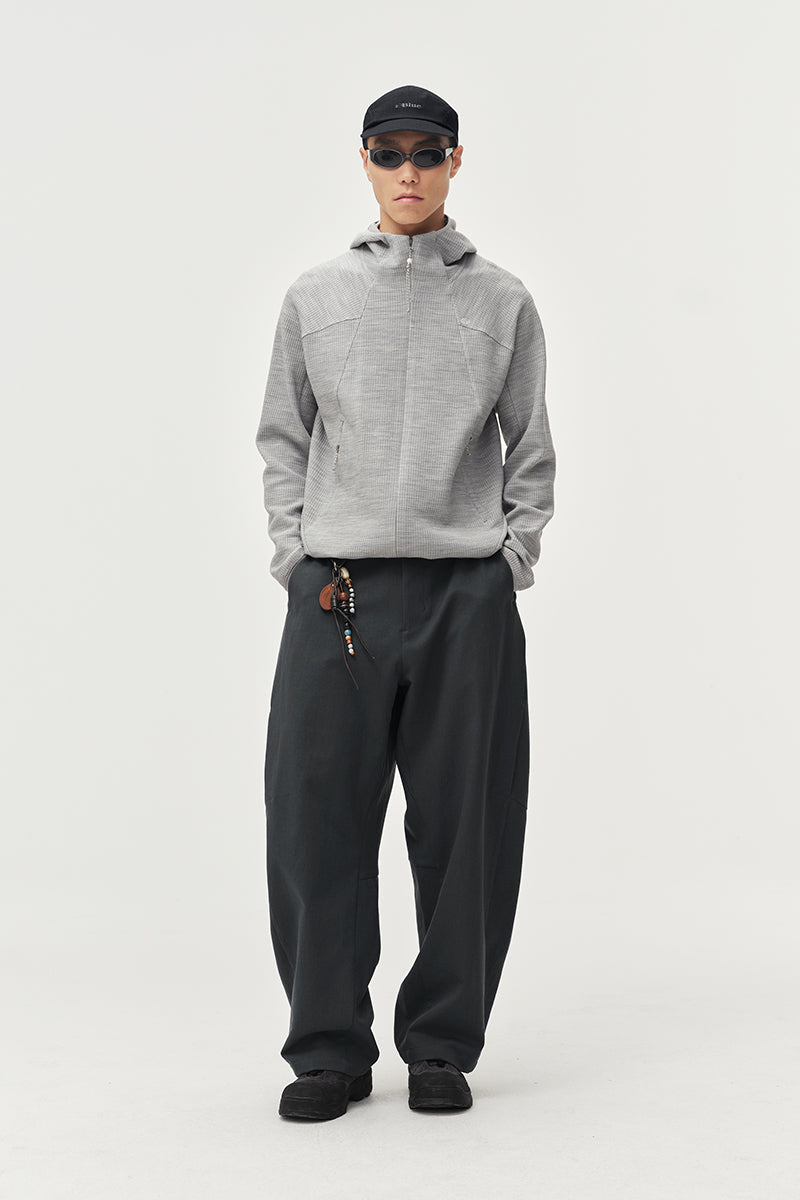 Wool Waffle Long Sleeve Sweatshirt NLBLAWY009