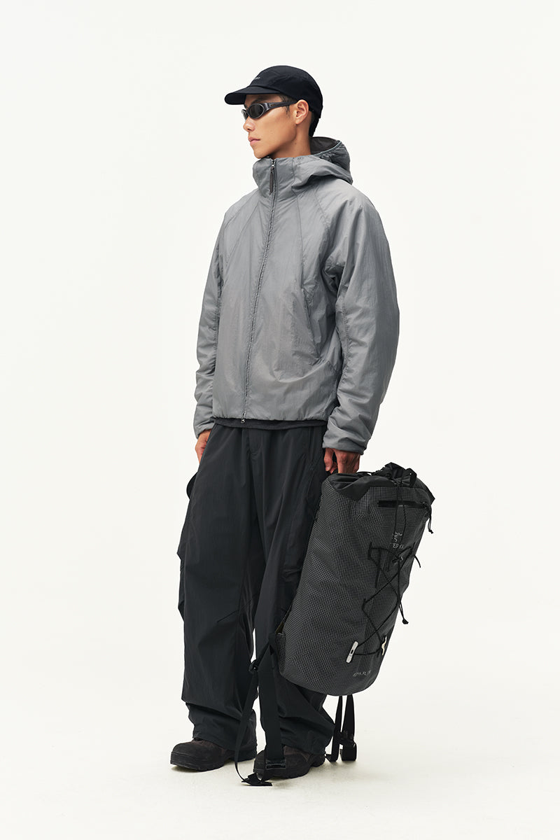 PrimaLoft® Water-Repellent Hooded Insulated Jacket NLBLAMF013