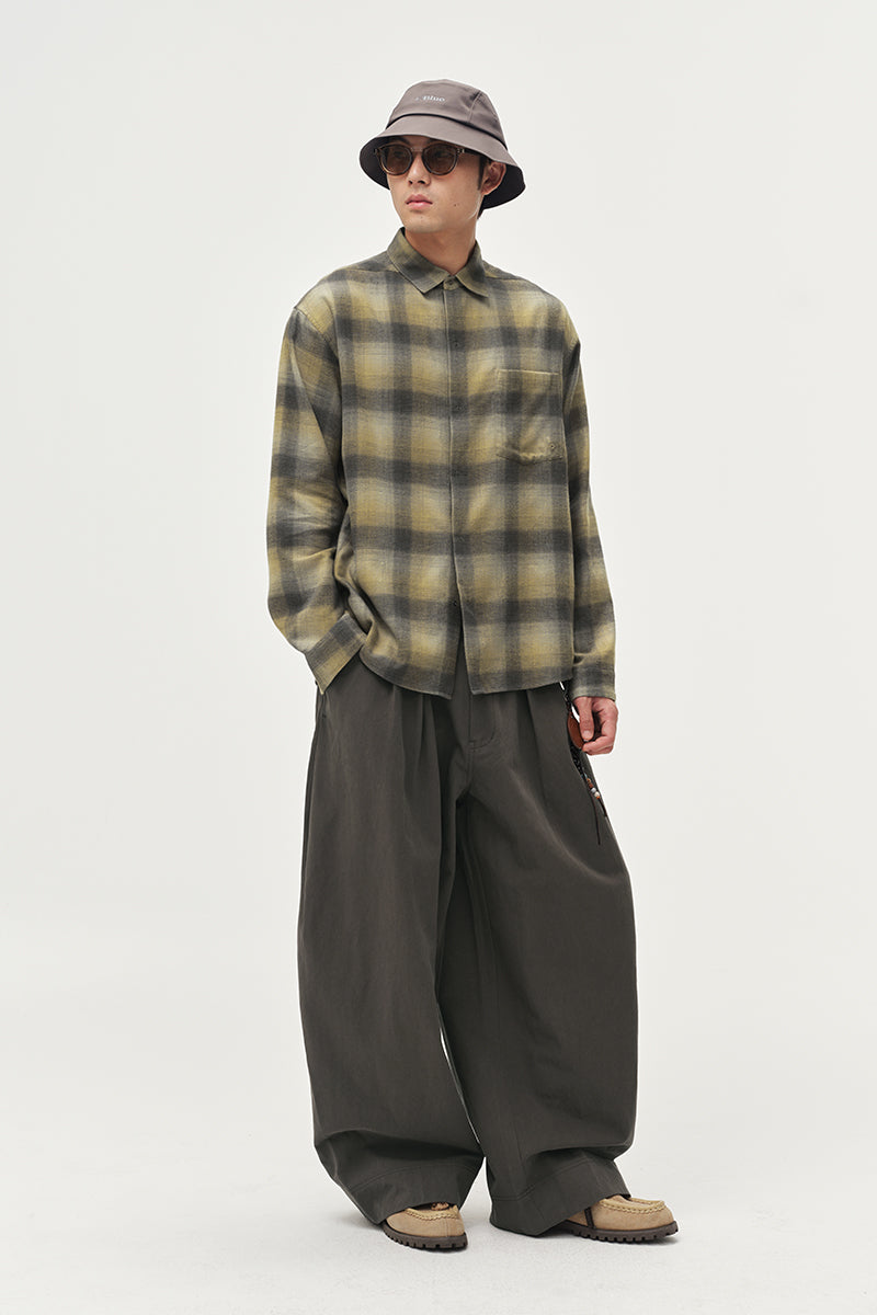 Casual Plaid Long Sleeve Shirt NLBLCCY007