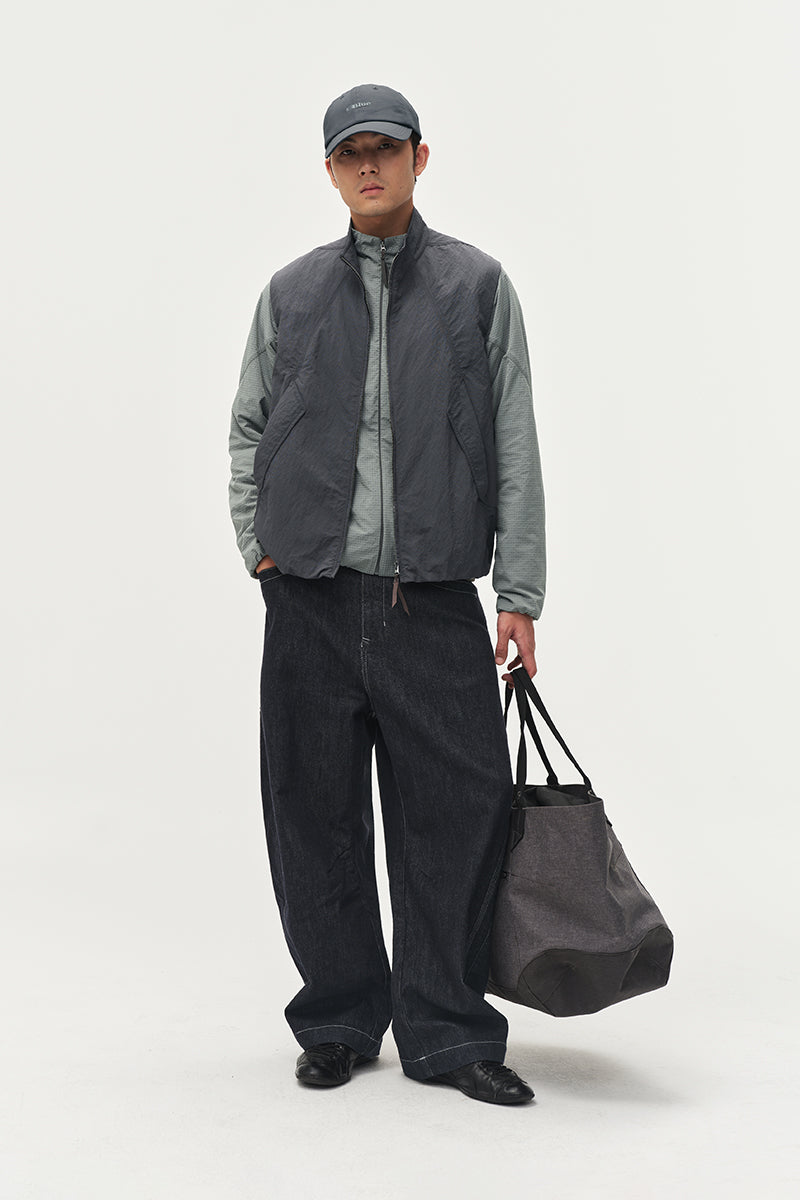 Rigid Denim Casual Pants NLBLACK020