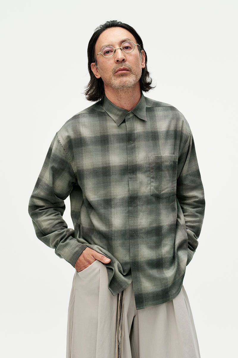 Casual Plaid Long Sleeve Shirt NLBLCCY007