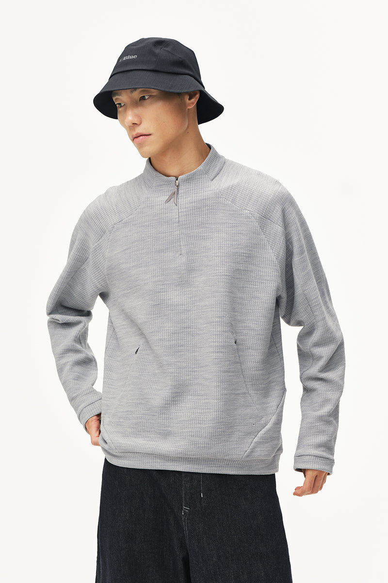 Mock Neck Long Sleeve Sweatshirt NLBLAWY008