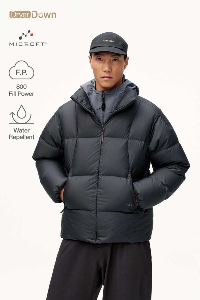 MICROFT 800FP Water-Repellent Goose Down Jacket