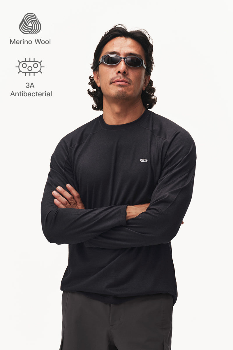 Wool Long Sleeve T-Shirt NLBLCTX019