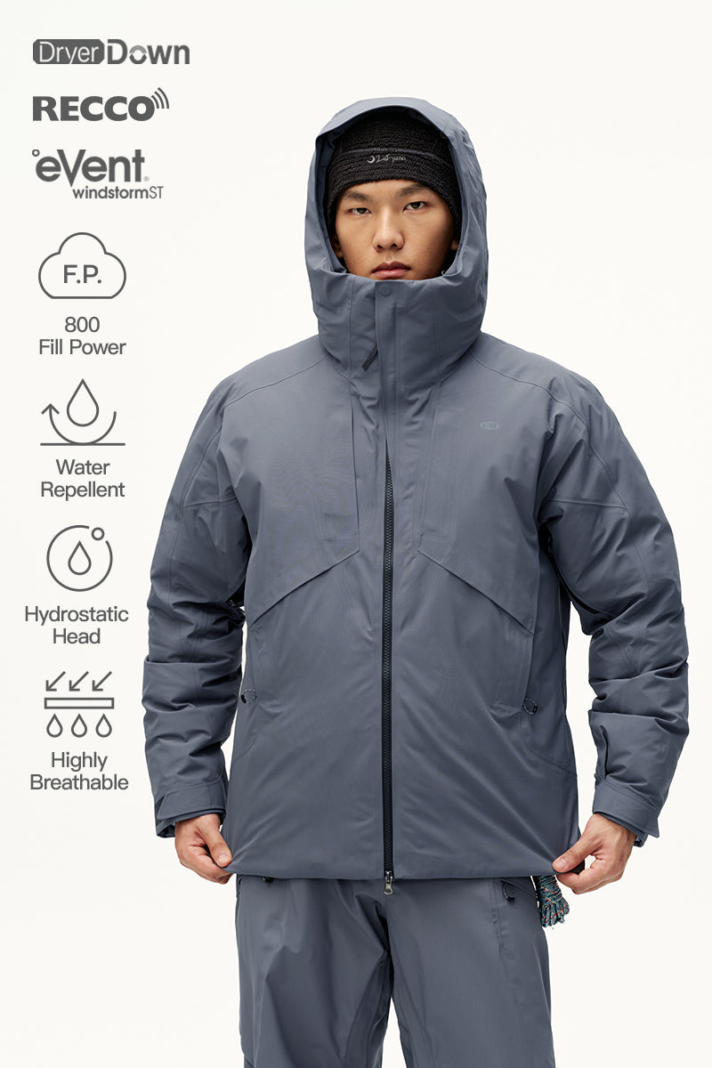LoongScale 3.0 800FP Water-Repellent Goose Down Jacket
