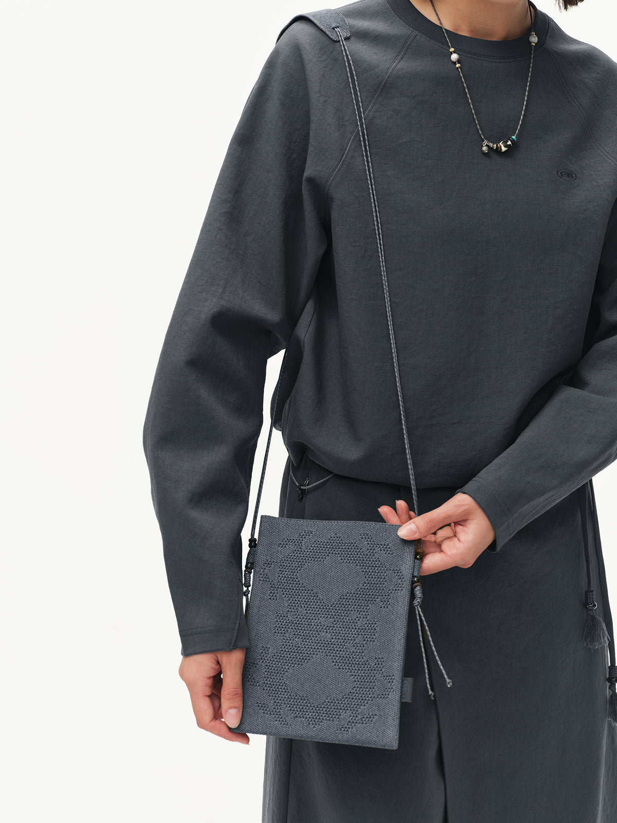 Seamless Jacquard Packable Bag NLBLDBB003