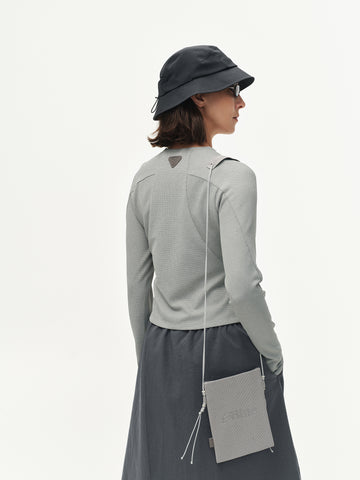 Seamless Jacquard Packable Bag NLBLDBB003