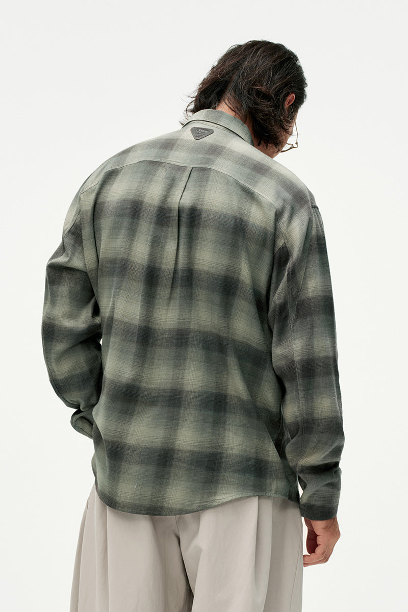 Casual Plaid Long Sleeve Shirt NLBLCCY007