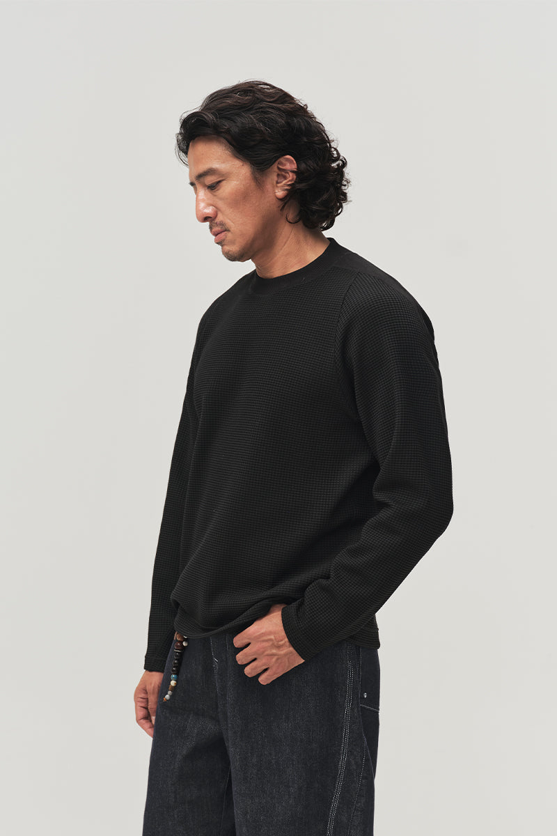 Wool Waffle Long Sleeve Sweatshirt NLBLCTX016