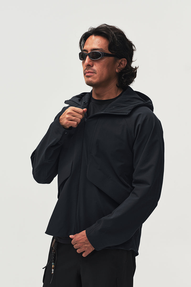 Water-Repellent Outdoor Hooded Jacket NLBLRKC002