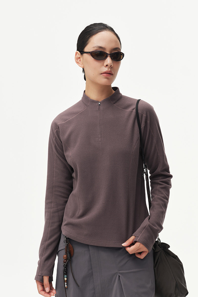 Women's POLARTEC Half-Zip Sweatshirt NLBLAWY011